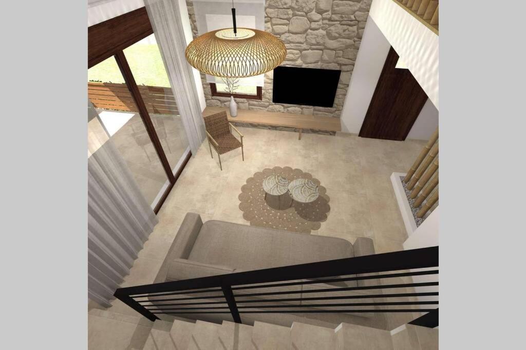 Palma Seaside Villa 1 Sarti Ngoại thất bức ảnh